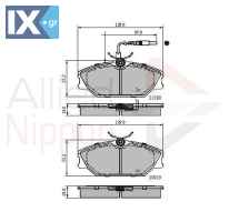 ΣΕΤ ΔΙΣΚΟΦΡΕΝΑ ΕΜΠΡ. RENAULT  ADB1526 410601531R 6000008895 7701202050 7701202896 7701202973 7701203070 7701203730 7701203968 7701204220 7701206288 7701209077 7702202050 32321800
