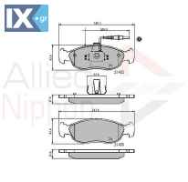 ΣΕΤ ΔΙΣΚΟΦΡΕΝΑ ΕΜΠΡ. PEUGEOT  ADB1570 425103 425122 425188 425304 425315 425316 E172030 425103 425122 425188 425315 425316 E172030