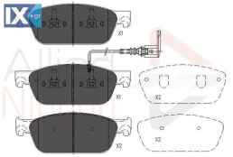 ΣΕΤ ΔΙΣΚΟΦΡΕΝΑ ΕΜΠΡ. VW  ADB16002 7E0698151 7E0698151B 7E0698151 7E0698151B 7E0698151 7E0698151B 7E0698151 7E0698151B