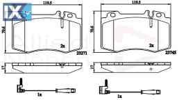 ΣΕΤ ΔΙΣΚΟΦΡΕΝΑ ΕΜΠΡ.  ADB21117