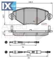 ΣΕΤ ΔΙΣΚΟΦΡΕΝΑ ΕΜΠΡ. CITROEN  ADB21120 1611456480 425215 425248 425288 425346 E172229