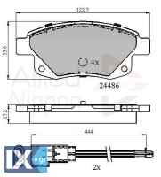 ΣΕΤ ΔΙΣΚΟΦΡΕΝΑ ΟΠΙΣΘ. FORD  ADB21554 1371454 1433958 1530602 1554524 1560026 1819638 1824348 1852717 6C112M008AB 6C112M008AC 6C112M008AD 6C112M008AE ME6C1J2M008AA ME6C1J2M008AB