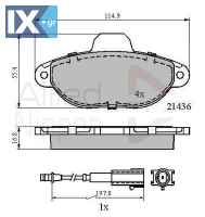 ΣΕΤ ΔΙΣΚΟΦΡΕΝΑ ΕΜΠΡ. FIAT  ADB21602 1559698 1575620 1669578 1675620 9S512K021B 9S512K021BA 9S512K021BC BS512K021BA ME9S5J2K021BA 5892736 71772226