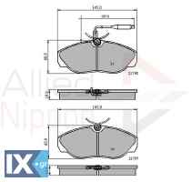 ΣΕΤ ΔΙΣΚΟΦΡΕΝΑ ΕΜΠΡ. CITROEN-FIAT-PEUGEO  ADB2219 1611458080 425116 425117 425451 9945788 E172031 E172514 425116 425117 425451 9945788 E172031 71752980 71770972 77362212 9945788