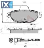 ΣΕΤ ΔΙΣΚΟΦΡΕΝΑ ΕΜΠΡ. FIAT  ADB2509 5892736 5892737 71737178 71737179 71769056 71770985 77362185 77362267 77362479 77365337 9947468 9947976 9948045 9948054 9949183