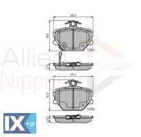 ΣΕΤ ΔΙΣΚΟΦΡΕΝΑ ΕΜΠΡ. SMART  ADB31019 0001431V002000000 0001431V003000000 4145960002 4514210010 4514210110 4514210210 C0001431V002 C0001431V002000000