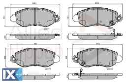 ΣΕΤ ΔΙΣΚΟΦΡΕΝΑ ΕΜΠΡ. FORD  ADB31108 1135167 1318139 1415166 1465166 4053306 4077636 YC152K021AC YC1J2K021AA YC1J2K021AB YC1J2K021AC
