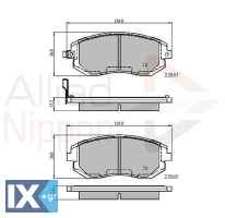 ΣΕΤ ΔΙΣΚΟΦΡΕΝΑ ΕΜΠΡ. SUBARU  ADB31208 26296AE160 26296AG020 26296AG040 26296FE020 26296FE080 26296FE082 26296FG010 26296SA010 26296SA011 26296SA020 26296SA030 26296SC020