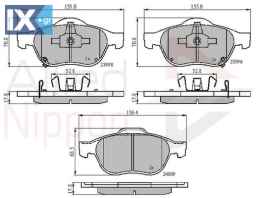 ΣΕΤ ΔΙΣΚΟΦΡΕΝΑ ΕΜΠΡ. TOYOTA  ADB31249 0446505050 0446505070 0446505080 0446505090 446505050 446505070 446505080 446505090