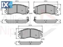 ΣΕΤ ΔΙΣΚΟΦΡΕΝΑ ΕΜΠΡ. SUBARU  ADB3127 26296AA000 26296AA020 26296AA030 26296AA100 26296AA101 26296AA120 26296AA121 26296AA130 26296AA131 26296AA141 26296AA142 26296AA143 26296AA161 26296AA163 26296FA00