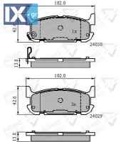 ΣΕΤ ΔΙΣΚΟΦΡΕΝΑ ΟΠΙΣΘ. MAZDA  ADB31521 NCY32643ZA N0Y72648ZC NCY3263Z NCY32643Z NOY7268ZB