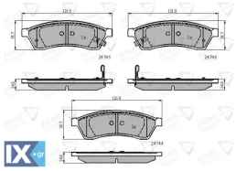 ΣΕΤ ΔΙΣΚΟΦΡΕΝΑ ΟΠΙΣΘ. CHEVROLET  ADB31568 96475028