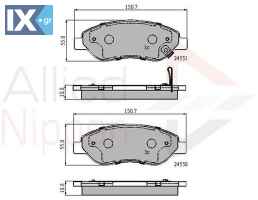 ΣΕΤ ΔΙΣΚΟΦΡΕΝΑ ΕΜΠΡ. OPEL  ADB31638 93169176 93189822 1605355 93192895