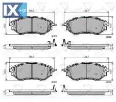 ΣΕΤ ΔΙΣΚΟΦΡΕΝΑ ΕΜΠΡ. SUBARU  ADB31762 26296AG000 26296AG020 26296AG030 26296AG050 26296AJ000 26296AJ001 26296AL020 26296XA000 26296XA010 29296AG051