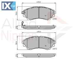 ΣΕΤ ΔΙΣΚΟΦΡΕΝΑ ΕΜΠΡ. MAZDA - FORD  ADB32012 UMY13329ZA UMY1333ZA UMY43323Z UMY43328Z UMY4333Z UMY4338Z 1356600 1360290 1454544 1891191 2M342001AA 2M342001CA 3M342001CA 3M352001AA 3M352001BA 4432201 44