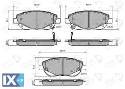 ΣΕΤ ΔΙΣΚΟΦΡΕΝΑ ΕΜΠΡ. TOYOTA  ADB32035 0446505260 0446505300 0446505301 446505260