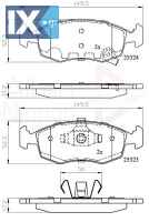 ΣΕΤ ΔΙΣΚΟΦΡΕΝΑ ΕΜΠΡ. FIAT-LANCIA  ADB32104 68102483AA 77365927 77365945 77366212 77366274 77366378 77365927 77365945 77366378 68102483AA 77365927 77365945