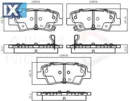 ΣΕΤ ΔΙΣΚΟΦΡΕΝΑ ΟΠΙΣΘ. HYUNDAI-KIA  ADB32161 583022VA50 583023KA35 583023RA70 583023ZA10 583023ZA70 58302A6A20 58302A6A30 58302A6A31 58302B4A30 58302C8A30 58302D4A55 58302D7A70 58302G4A50 58302H8A08 58