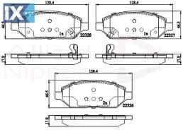ΣΕΤ ΔΙΣΚΟΦΡΕΝΑ ΕΜΠΡ.OPEL  ADB32326 42349235 42439338 42349235 42439338
