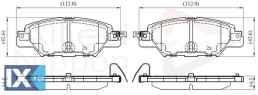 ΣΕΤ ΔΙΣΚΟΦΡΕΝΑ ΟΠΙΣΘ. MAZDA  ADB32416 KAY02648Z KAY0268Z
