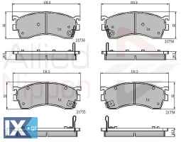 ΣΕΤ ΔΙΣΚΟΦΡΕΝΑ ΕΜΠΡ. MAZDA  ADB3326 CBY03323Z G5Y63323ZA G5Y63323ZD G5Y63328ZA GAYR3328ZA9C GAYR3328ZE GAYR3329ZA GCYD3323ZE GEYA3323Z GEYV3328Z GHYD3328Z BLYM333Z CBY13323ZA CBY13323ZC CBY13323ZD CBY