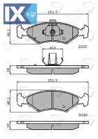 ΣΕΤ ΔΙΣΚΟΦΡΕΝΑ ΕΜΠΡ. ΚΙΑ  ADB3444 0K20A3323Z 0K2393323Z 0K2A43323Z 0K2Y33323Z
