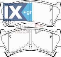 ΣΕΤ ΔΙΣΚΟΦΡΕΝΑ ΕΜΠΡ. NISSAN  ADB3499 410600M892