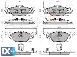 ΣΕΤ ΔΙΣΚΟΦΡΕΝΑ ΕΜΠΡ. OPEL  ADB3584 1605000 1605034 1605070 1605959 90544025 9195607 93171035 93173379 1605000 1605034 1605070 1605091 1605121 1605959 90544025 9195144 9195607 93171035 93173379 9318451