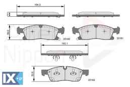 ΣΕΤ ΔΙΣΚΟΦΡΕΝΑ ΕΜΠΡ. JEEP  ADB36096 68052369AA 68052369AB 68052370AA 68052370AB 68052370AC 68052370AD 68052369AA 68052369AB 68052370AA 68052370AB 68052370AC 68052370AD