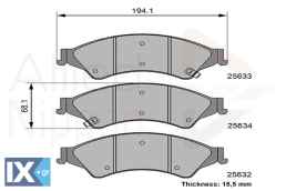 ΣΕΤ ΔΙΣΚΟΦΡΕΝΑ ΕΜΠΡ. FORD-MAZDA  ADB36105