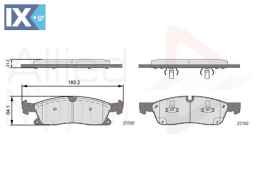 ΣΕΤ ΔΙΣΚΟΦΡΕΝΑ ΕΜΠΡ. MERCEDES-BENZ  ADB36133 0064203820 0064203920 0074208020 0074208120 A0064203820 A0064203920 A0074208020 A0074208120