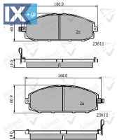 ΣΕΤ ΔΙΣΚΟΦΡΕΝΑ ΕΜΠΡ. NISSAN  ADB3777 41060VB290 41060VB291 41060VC091 41060VC290 41060VC291 D1060VC091