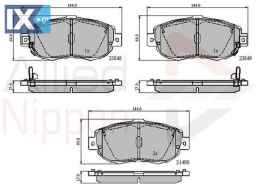 ΣΕΤ ΔΙΣΚΟΦΡΕΝΑ ΕΜΠΡ. LEXUS-TOYOTA  ADB3789 0446514080 0446514081 0446522310 0446522311 0446522312 0446530231 0446530310 0446530320 0446550040 0446514080 0446514081 0446530110 0446530270 0446530271 044