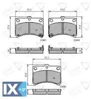 ΣΕΤ ΔΙΣΚΟΦΡΕΝΑ ΕΜΠΡ. DAIHATSU  ADB3801 0449197202 0449197213000