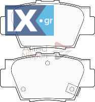 ΣΕΤ ΔΙΣΚΟΦΡΕΝΑ ΟΠΙΣΘ. HONDA  ADB3804