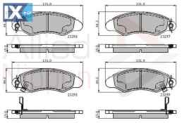 ΣΕΤ ΔΙΣΚΟΦΡΕΝΑ ΕΜΠΡ. SUZUKI  ADB3814 5520080E10 5520080E10000 5520080E10B00 5520080E10DOM 5520080E10