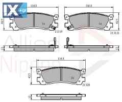 ΣΕΤ ΔΙΣΚΟΦΡΕΝΑ ΟΠΙΣΘ. MAZDA  ADB3824 TCY22643ZA TCY72643Z H2662648Z H2662648ZA H266268Z H266268ZA HF392648Z HF392648ZA HF39268Z HF39268ZA LCY1263Z TAY2263Z TAY22643Z TBY7263Z TBY72643Z
