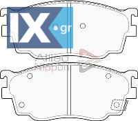 ΣΕΤ ΔΙΣΚΟΦΡΕΝΑ ΕΜΠΡ. MAZDA  ADB3825 CBY3333Z CBY43323Z CBY43328Z CBY4333Z G1YC333Z G1YC333ZA G1YN3323Z G1YN3328Z GJYC3328Z GJYG3328Z