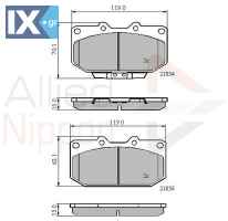 ΣΕΤ ΔΙΣΚΟΦΡΕΝΑ ΕΜΠΡ. SUBARU-NISSAN  ADB3829 4106037P90 4106037P91 26296AE120 26296FE070 26296FE090 4106074F90 4106074F91 4106074F92 4108030P26 4108040P27