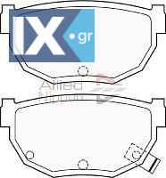 ΣΕΤ ΔΙΣΚΟΦΡΕΝΑ ΟΠΙΣΘ.  ADB3859 4406001P25 4406001P90 4406001P92 4406001P93 4406007P93 4406035F90 4406035F91 44060P9125 44060P9194 D406001P90 DD06007P25