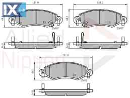 ΣΕΤ ΔΙΣΚΟΦΡΕΝΑ ΕΜΠΡ. SUZUKI-OPEL  ADB3893 1605976 4704578 4706748 4706835 9194893 9214424 93173148 5520083840 5520083840000 5581083E00 5581083E00000 5581083E00B00 5581083E00DOM 5581084E00000 5581084E0