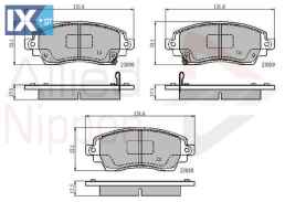 ΣΕΤ ΔΙΣΚΟΦΡΕΝΑ ΕΜΠΡ. TOYOTA  ADB3908 0446502030 0446502140 04465YZZBE