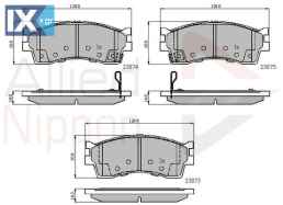 ΣΕΤ ΔΙΣΚΟΦΡΕΝΑ ΕΜΠΡ. KIA  ADB3941 0K2N13328Z 0K2N13328ZA 0K9D03328Z 58115FDA00 58115FDC00