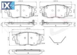 ΣΕΤ ΔΙΣΚΟΦΡΕΝΑ ΕΜΠΡ. MAZDA  ADB3948 G2YD3328Z GJYA3328ZA GJYA3329ZA GJYA3329ZB G2YD3323Z G2YD333Z GJYA3323ZB GJYA3323ZC GJYA3323ZD GJYA333ZA GJYA333ZB GJYA333ZC GJYA333ZD GJYB3323ZB GJYB3323ZC GJYB332
