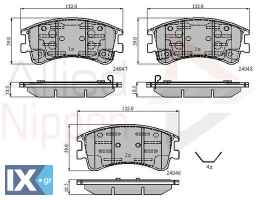 ΣΕΤ ΔΙΣΚΟΦΡΕΝΑ ΕΜΠΡ. MAZDA  ADB3950 G2YS3323ZA G2YS333Z G2YS333ZA G2YS333ZB G2YS338Z GJYE3323ZB GJYE3323ZC GJYE3323ZD GJYE3323ZE GJYE3323ZF GJYE3328ZC GJYE333ZA GJYE333ZB GJYE333ZC GJYE333ZD GJYE333ZE