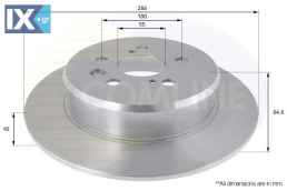 ΔΙΣΚΟΠΛΑΚΑ ΟΠΙΣΘ. TOYOTA  ADC01101 4243120430