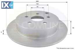 ΕΠΙΧΡΙΣΜΕΝΗ ΔΙΣΚΟΠΛΑΚΑ ΟΠΙΣΘ. TOYOTA  ADC01103 4243120390 4243120420 4243132110 4243132111 4243147030