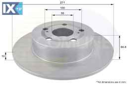 ΔΙΣΚΟΠΛΑΚΑ ΟΠΙΣΘ. TOYOTA  ADC01108 4243105040