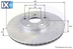 ΔΙΣΚΟΠΛΑΚΑ ΕΜΠΡΟΣΘ.TOYOTA  ADC01113V 4351220710 4351220711 4351263010