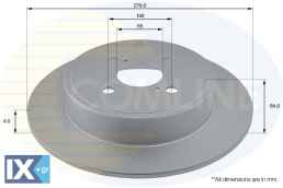 ΕΠΙΧΡΙΣΜΕΝΗ ΔΙΣΚΟΠΛΑΚΑ ΟΠΙΣΘ. TOYOTA  ADC01116 4243102080 4243102081 4243102082